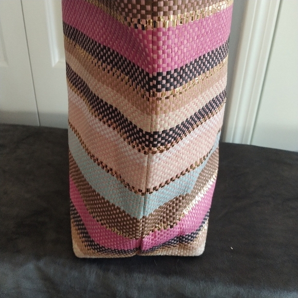 Dress Barn Paper Straw Tote Bag - Picture 3 of 11